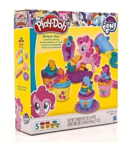 Imagen 3 de 5 de Masas Play-doh - Fiesta De Pastelitos My Little Pony E.full