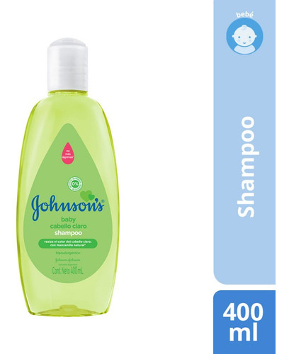 Shampoo Johnson´s Baby Cabello Claro 400ml