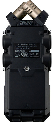 Grabador de audio portátil Zoom H6essential de 6 pistas y 32 bits