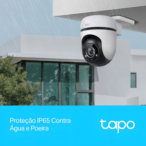 Câmera De Segurança Wifi Tp-link Tapo C510w 3mp Outdoor 2k 2 Branco