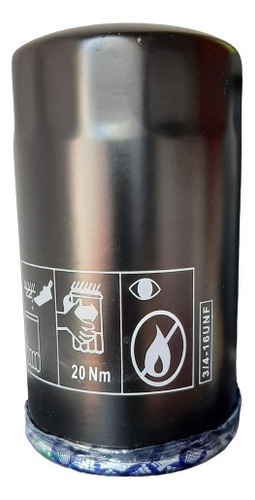 Imagen 2 de 4 de Filtro Gasoil Marca Elemfil Ref: Dfj214 Para Encava Y Npr
