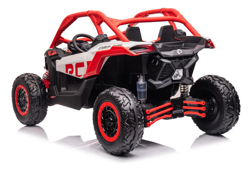 Montable Eléctrico Para Niños Aeiou Can-am Kdca001 Color Rojo
