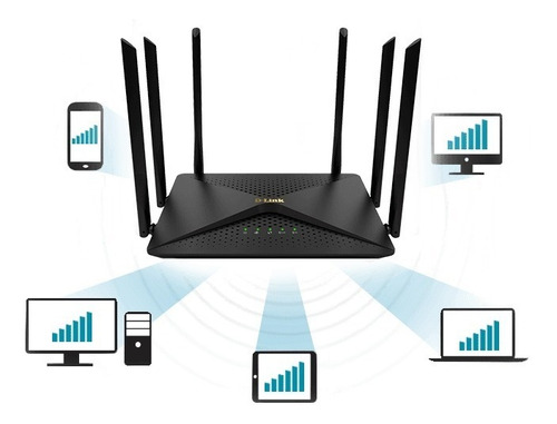 Router D-link Ac1200 Dual Band Wi-fi Gigabit Dir-846 7 Dbi
