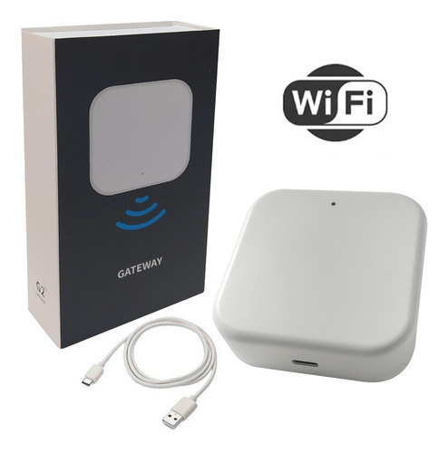 Imagen 2 de 3 de Enlace Gateway Bluetooth Wifi 2.4 Smart Lock Enchufable