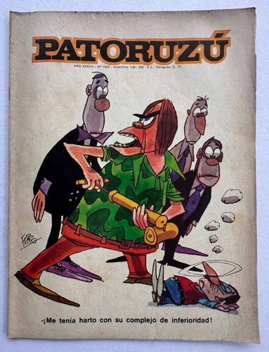 Patoruzu Semanal Nº 1922 Dante Quinterno Diciembre 1974