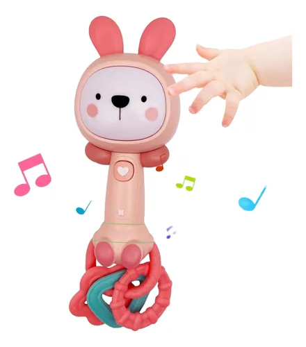 Juguetes Sensoriales Musical Para Bebés Montessori coneja