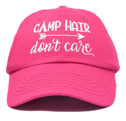 Gorra Dalix Camp Hair Don't Care Hat Dad 100% Algodón En Ros