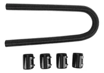 Comprar Kit De Mangueras De Radiador Flexibles Negras Y Negras De 48