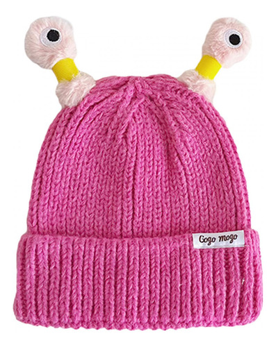 Gorro De Punto Divertido Pequeño Monstruo Para Adultos Y