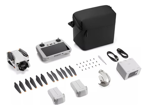 Mini Drone Dji Mini 4 Pro Fly More Combo Com Câmera 4k Cinza