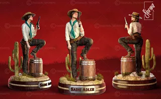 Escultura De Adie Sadler De Red Dead Redemption 2