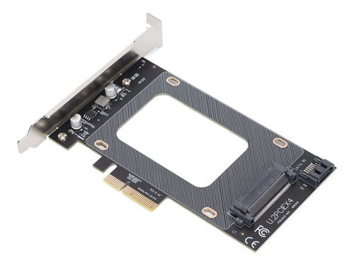 Adaptador Pcie U.2 Bajo Consumo Energia Amplia Placa