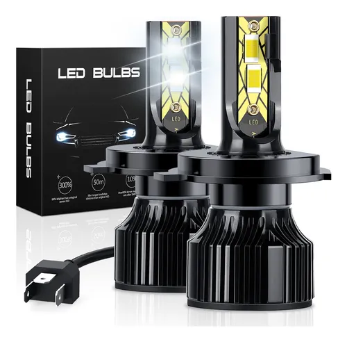 comprar Auto Kit Focos De Led Luz H4 9005 9006 H7 H11 20000lm Canbus