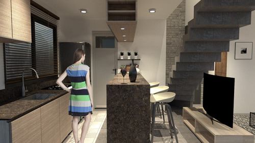 Imagen 6 de 14 de Exclusivo Departamento De 2 Niveles En Santa Maria La Ribera