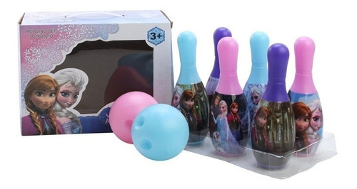 Set Bolos Frozen 6 Bolos + 2 Bolas Original Y Oficial