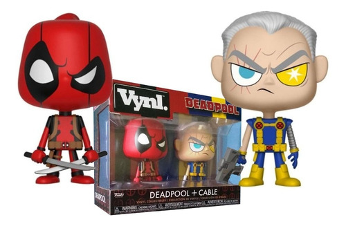 Funko Vynl. Deadpool + Cable Marvel Vynl Collectibles