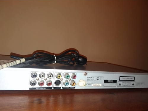 Reproductor De Dvd / Cd Admiral Impecable!! C/control Remoto