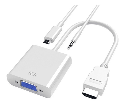 Cabo Adaptador Tomate Hdmi X Vga Le 4121