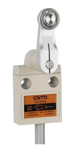 Interruptor Con Cable 1nc+1no Palanca Giratoria Cntd Cz-3104