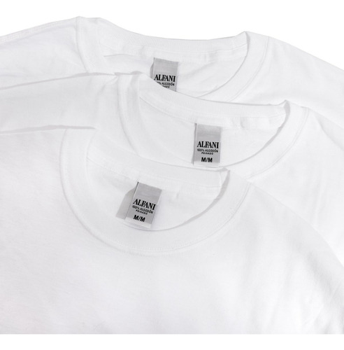 Playera Alfani Cuello Redondo Paquete Con 3 Playeras