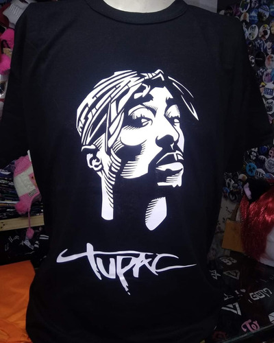 Imagen 1 de 3 de Remera Hip Hop - Tupac