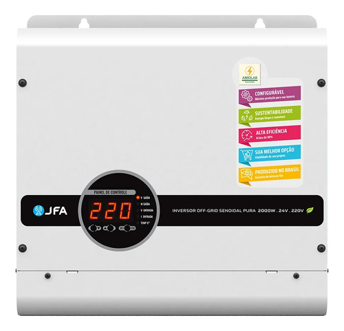 Inversor Off-grid Senoidal Pura 2000w - 24v - 220v