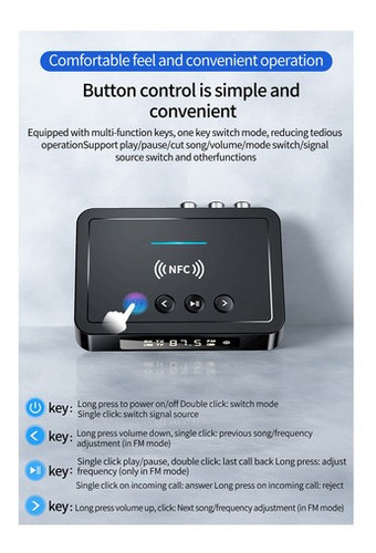 Nfc Desde El Adaptador De Audio Bluetooth Al Sistema De Soni