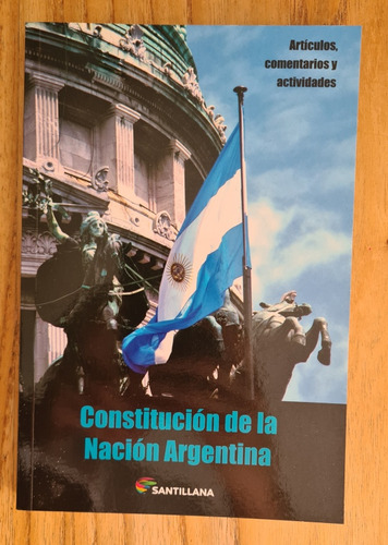 Libro Constitución De La Nación Argentina Santillana