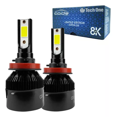 Lâmpadas Super Led 8000k Farol Baixo E Alto Golf 1999 À 2013 - CODE By Tech  One - Lâmpada para Carro - Magazine Luiza