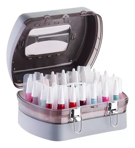 Caja Organizadora Cosméticos Maquillaje Esmaltes Plastico - Iluminarás