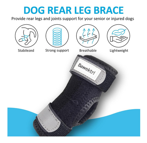 Bawektrl Soporte Para Patas De Perro Para Patas Traseras, De