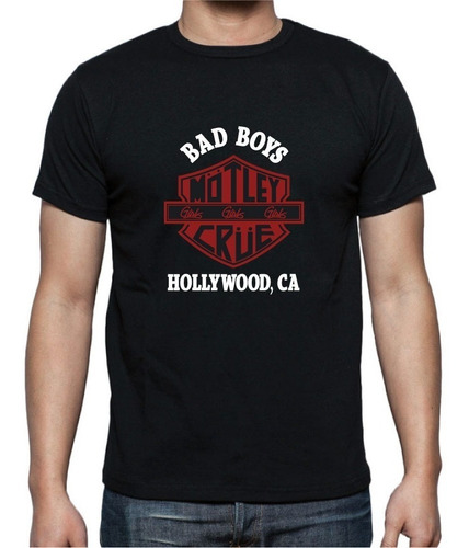 Polera Motley Crue. Bad Boys.