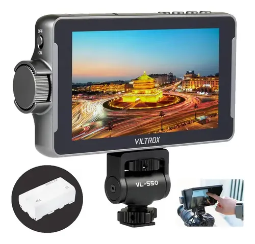 Viltrox Dc-550 Pro Touchscreen Camera Field Monitor 4k Hdmi
