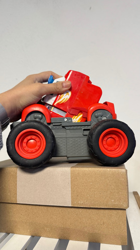 Auto Blaze Monster Machines Transformable Bombero Rojo (Usado)