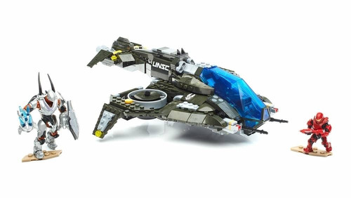 Halo Avion De Combate Wasp 632 Pzas Mega Construx Fdy53