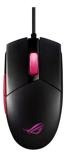 Mouse Asus Gamer Rog Strix Impact Ii Electro Punk Color Negro/Rosa