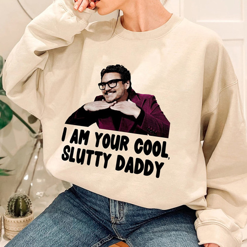 Camisa Moda Regalo Camiseta Pedro Pascal I'm Cool Slutty Fan