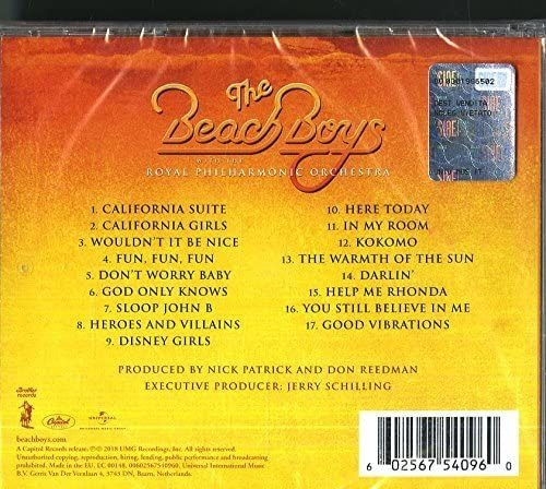 Cd: The Beach Boys Con La Royal Philharmonic Orchestra