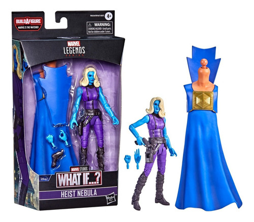 Figura De Acción Marvel Legends Heist Nebula 4