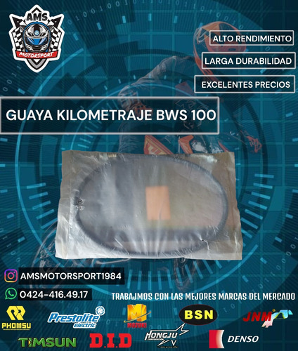 Guaya Kilometraje Bws 100