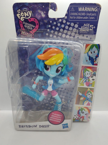 Figura De Rainbow Dash G1 Mini Equestria (Usado)