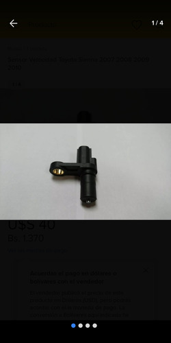 Sensor Cuenta Kilometro Toyota Sienna 1996 1997 1998 1999