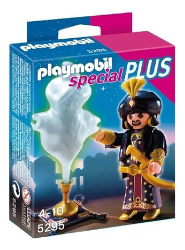 Playmobil Plus - 5295 - Mago Con Genio De La Lámpara - Intek
