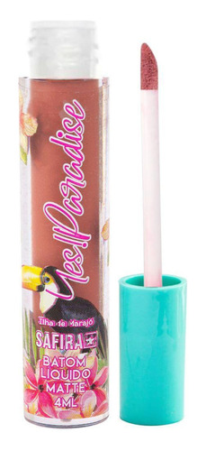 Batom Líquido Matte Yes Paradise Safira Nº 01 4ml