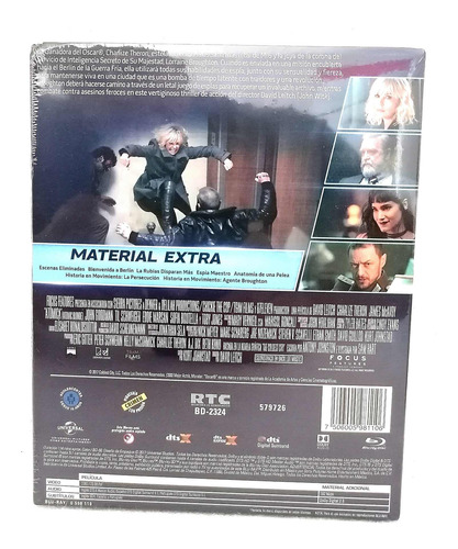 Atómica Pelicula Blu-ray Original