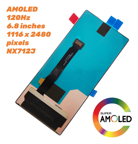 Zc Compatible Pantalla Táctil Amoled Para Zte Nubia Z50