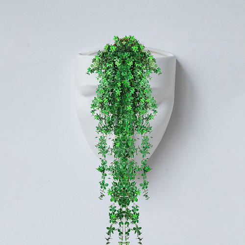 Jarra De Pared Con Cabeza Decorativa Facial.