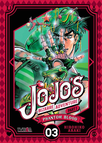 Libro Jojos Bizarre Adventure Parte I Phantom Blood 03 - ...