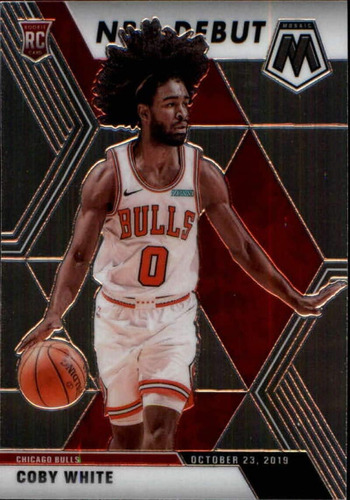 Panini Mosaic 264 Coby White Chicago Bulls Rc Rookie Nba Bas