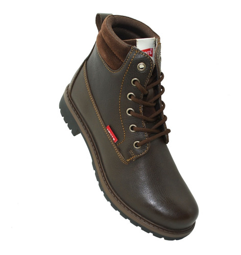 Levis Levi's Media Bota L120085 Choco Piel Vacuno Dama